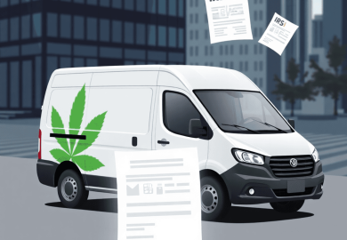 cannabis delivery accounting